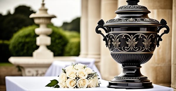 L'élégance d'une urne mariage vintage pour votre grand jour