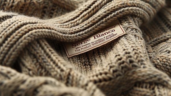Pull homme Serge Blanco : les conditions d'entretien du produit